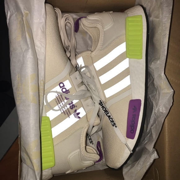 Adidas NMD_R1, offwhite laces - Picture 1 of 6